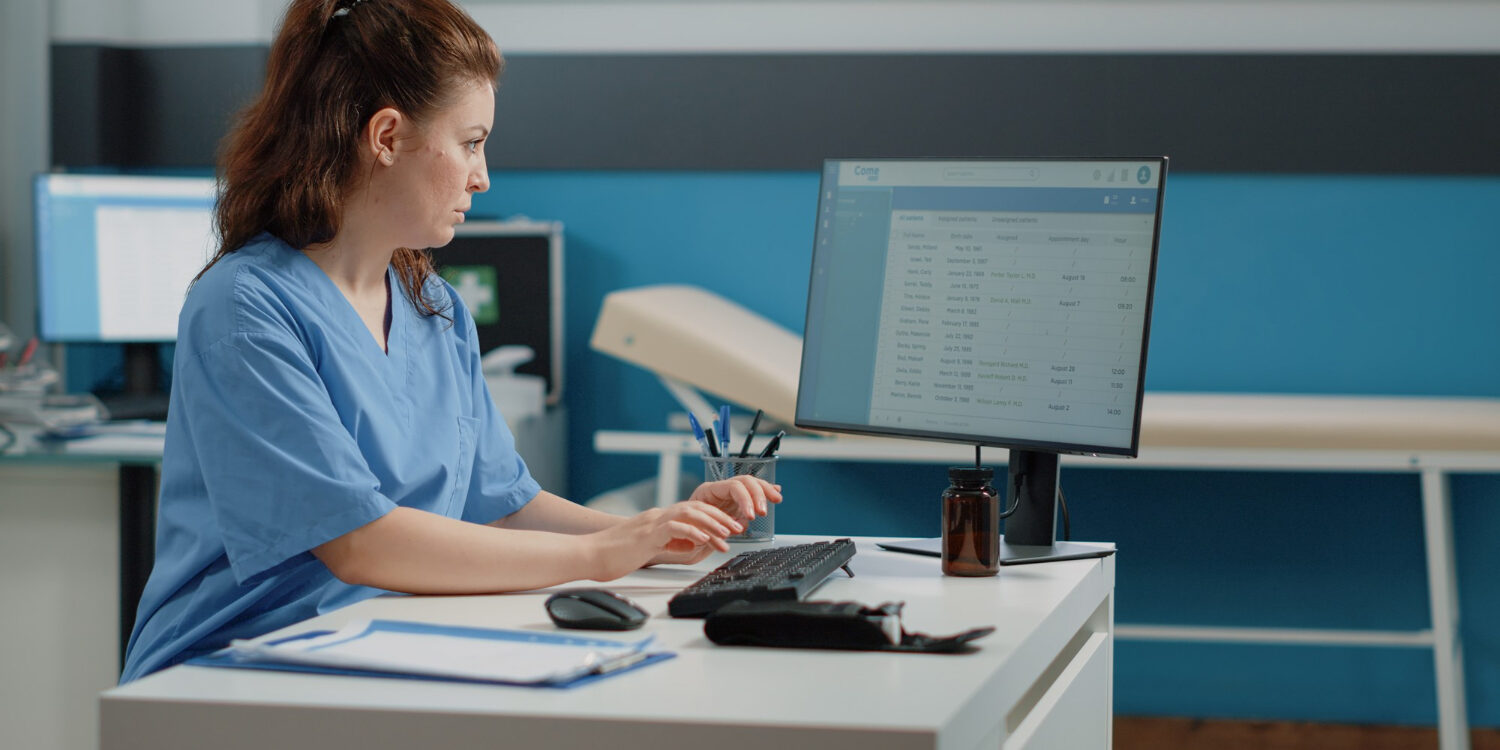 Digital mailroom management in a medical practice