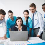 Healthcare team managing revenue cycle complexity in a mid-sized medical group
